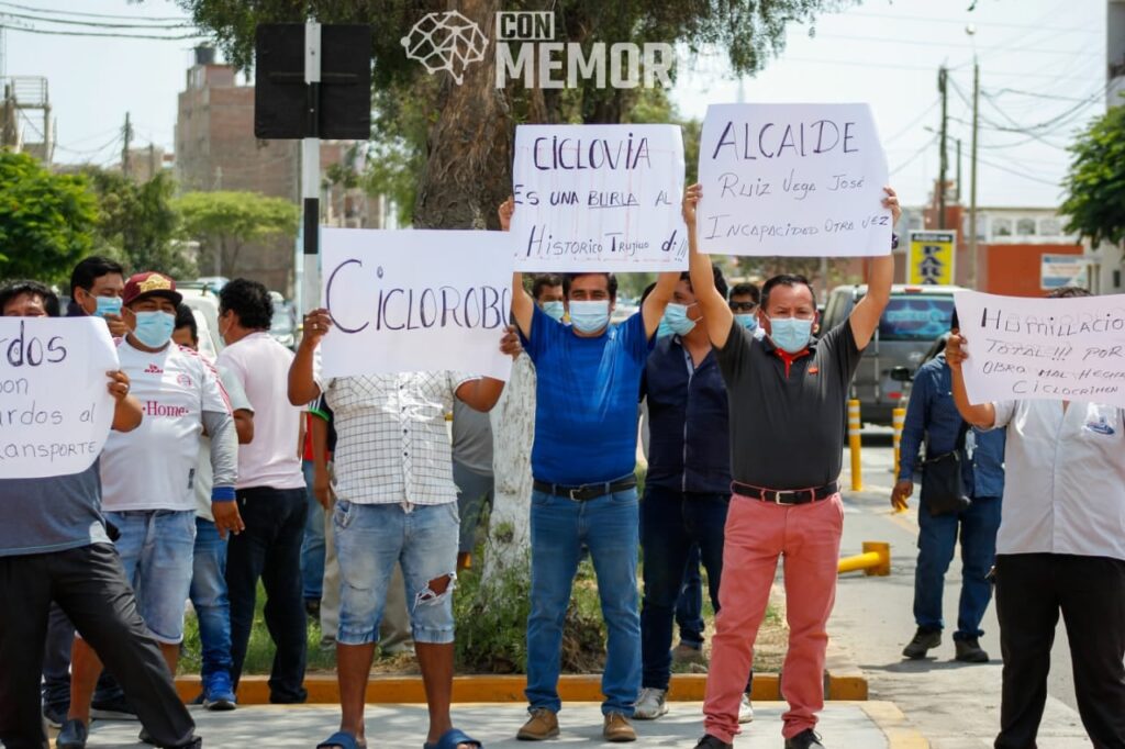 POLÉMICA POR LA NUEVA CICLOVÍA DE TRUJILLO