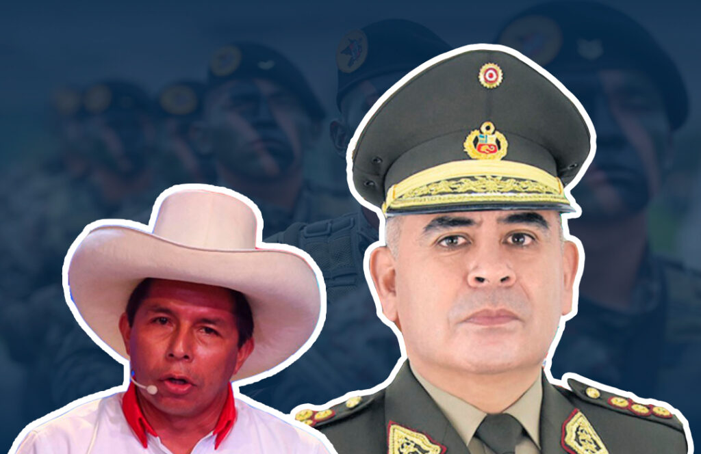 Acusan a Pedro Castillo de presionar para favorecer a coroneles del Ejército con ascensos