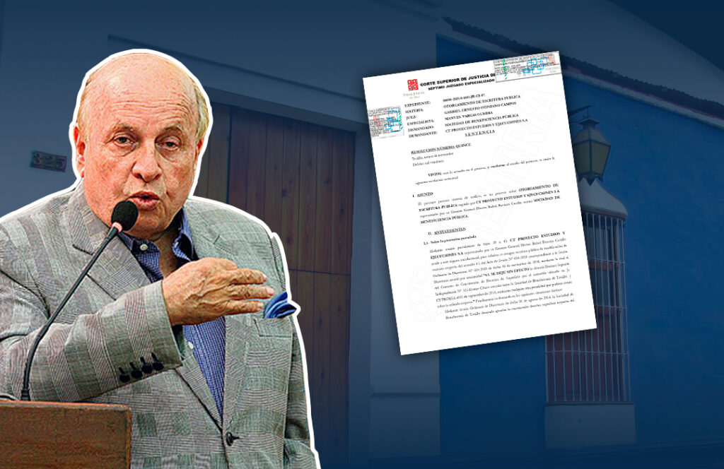 Juez legaliza anulación de cláusula de penalidades en contrato de Constante Traverso, el poseedor de una casona trujillana