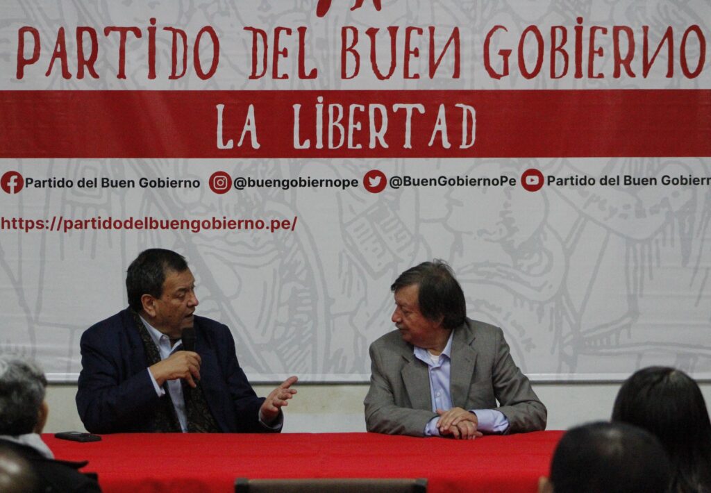 Exministro Jorge Nieto presenta «Partido del Buen Gobierno» en Trujillo
