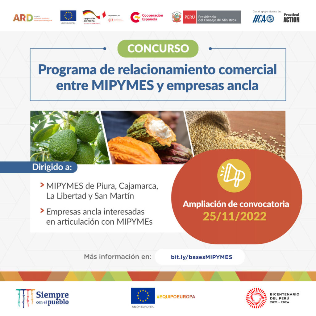Mejores oportunidades comerciales para las MIPYMESrollo