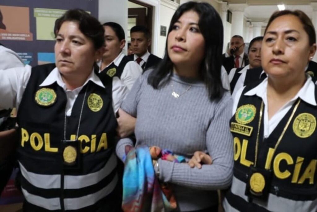 Betssy Chávez se queda en prisión preventiva tras nuevo fallo del Poder Judicial