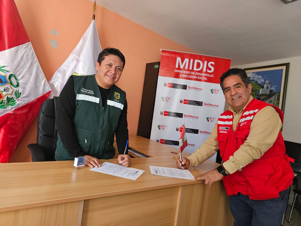 Qali Warma equipará cocina de escuela en Huayabito